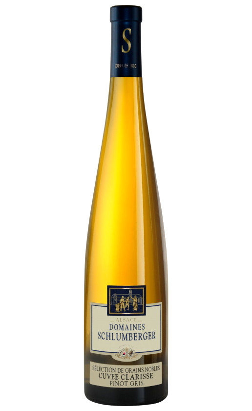 Schlumberger Pinot Gris Cuvee Clarisse Selection de Grains Nobles Alsace 2000