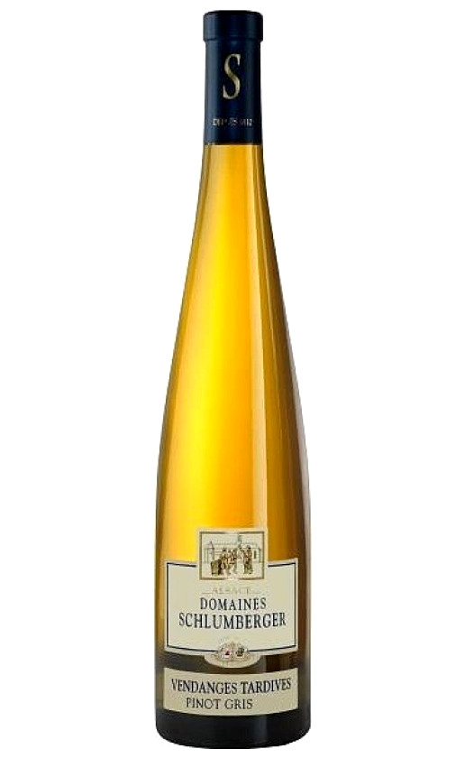 Schlumberger Pinot Gris Vendanges Tardives Alsace 2001