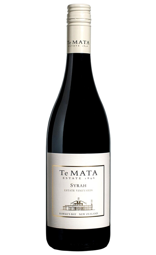 Te Mata Syrah Estate Vineyards 2014