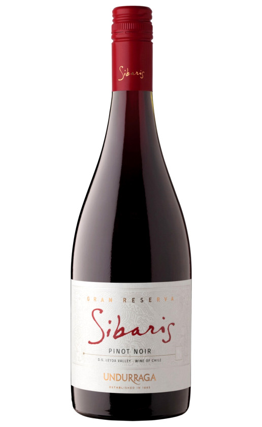 Undurraga Sibaris Pinot Noir Gran Reserva Valle de Leyda 2019