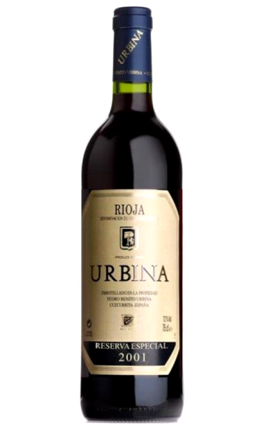 Urbina Reserva Especial Rioja 2001