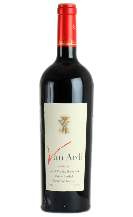 Van Ardi Red Dry Wine 2017