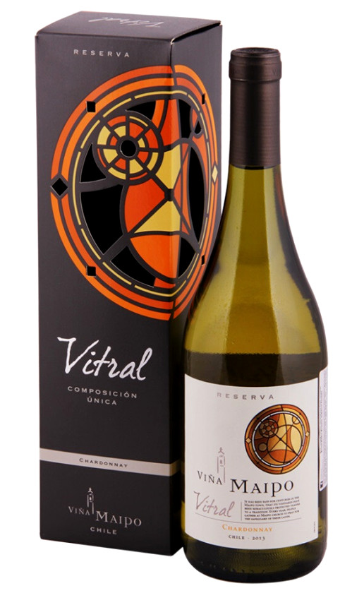 Vina Maipo Vitral Chardonnay Reserva gift box
