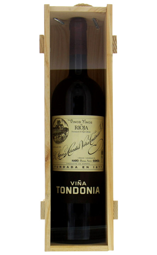 Vina Tondonia Reserva Rioja 2008 wooden box